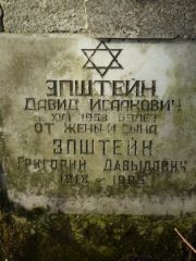 Эпштейн Давид Исаакович, Москва, Востряковское кладбище